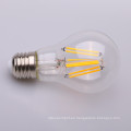 2017 dimmable 360 degree 160Lm/W 2W/4W/6W/8W filament led bulb